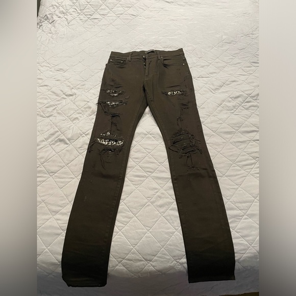 Men’s size 32 Amiri Jeans gently worn great condition - Picture 1 of 2